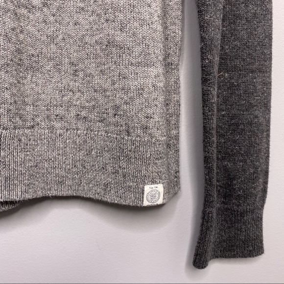 LUCKY BRAND Gray Crew Neck Knit Sweater - Picture 5 of 5